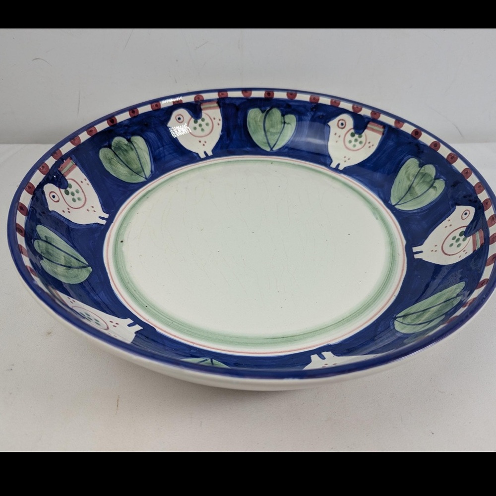 Solimente Hand Painted Ceramic Bowl